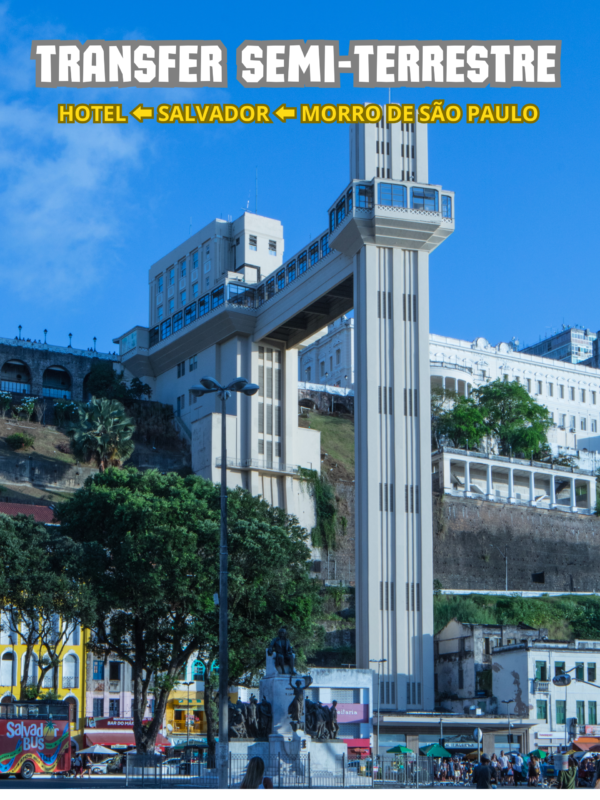 TRANSFER VOLTA (HOTEL ⬅️ SALVADOR ⬅️ MORRO DE SÃO PAULO)